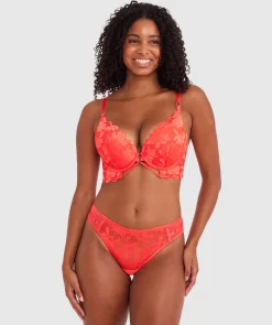 Ellie G String - Light Red