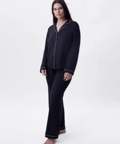 Emilia Long Sleeve Top - Black
