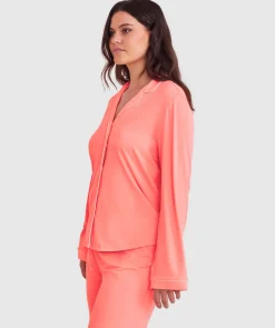 Emilia Long Sleeve Top - Pink