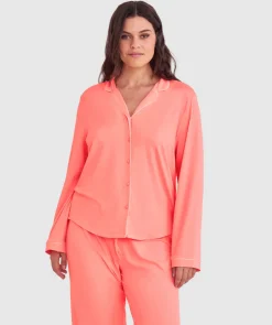 Emilia Long Sleeve Top - Pink