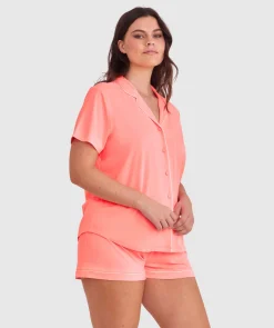 Emilia Short Sleeve Top - Pink