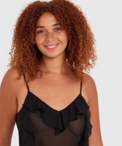 Emine Short Slip - Black