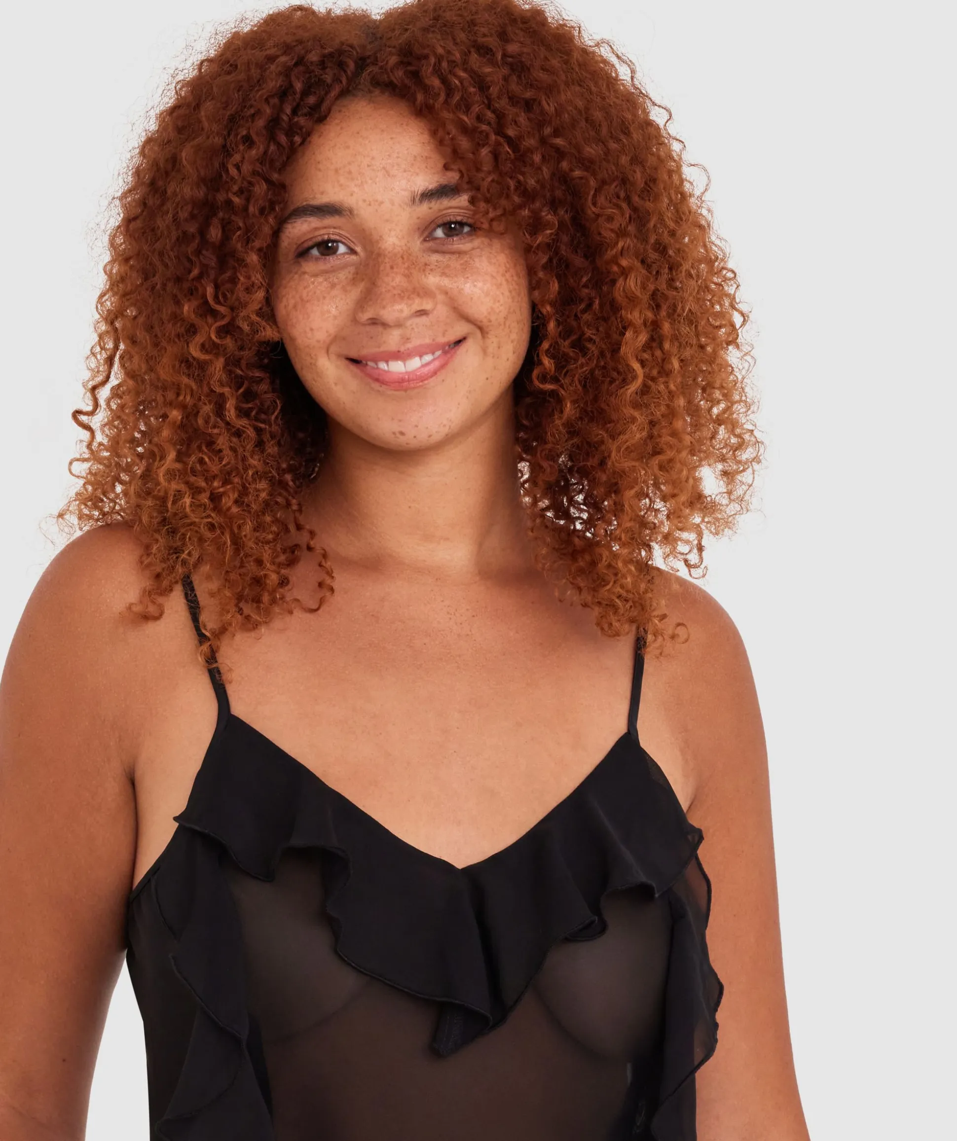 Emine Short Slip - Black