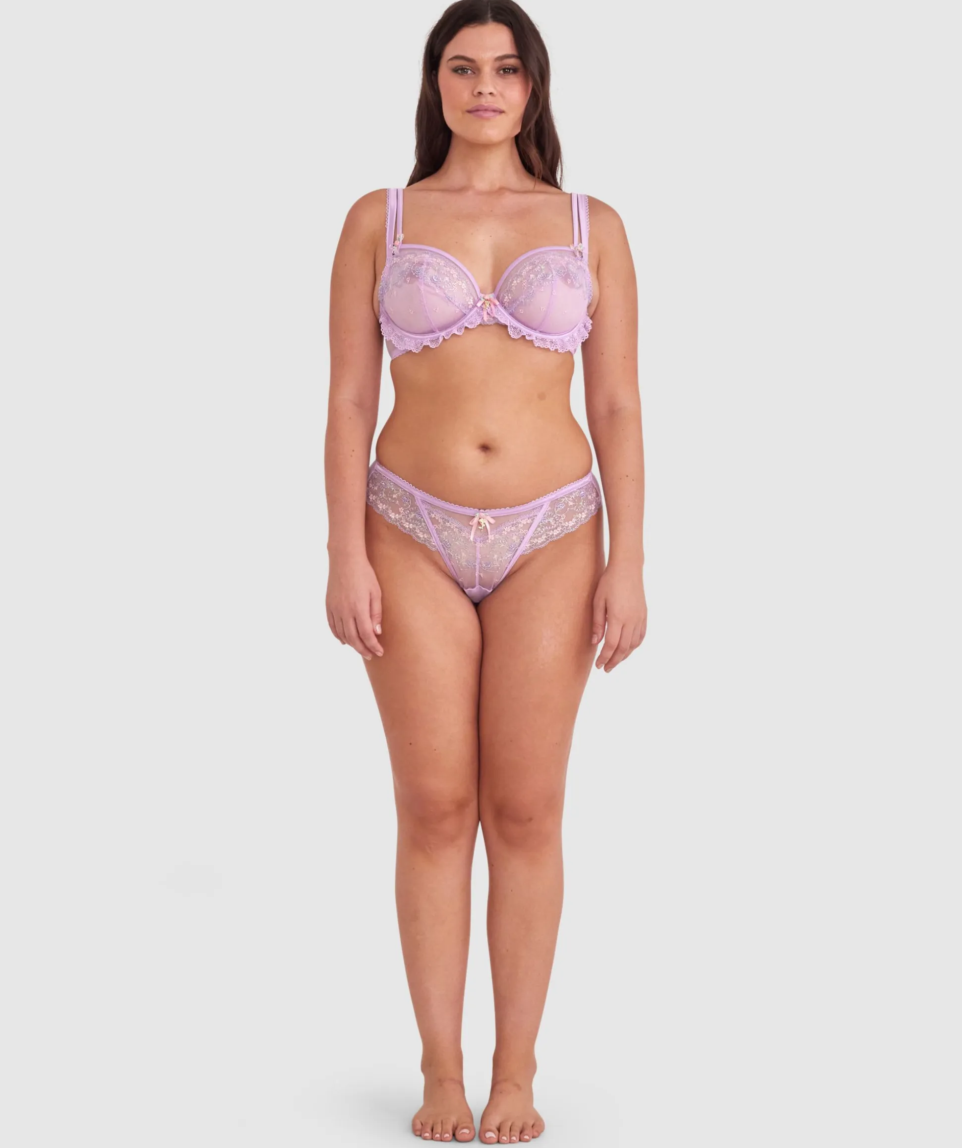 Enchanted Amore Bra - Lilac/Multicolour
