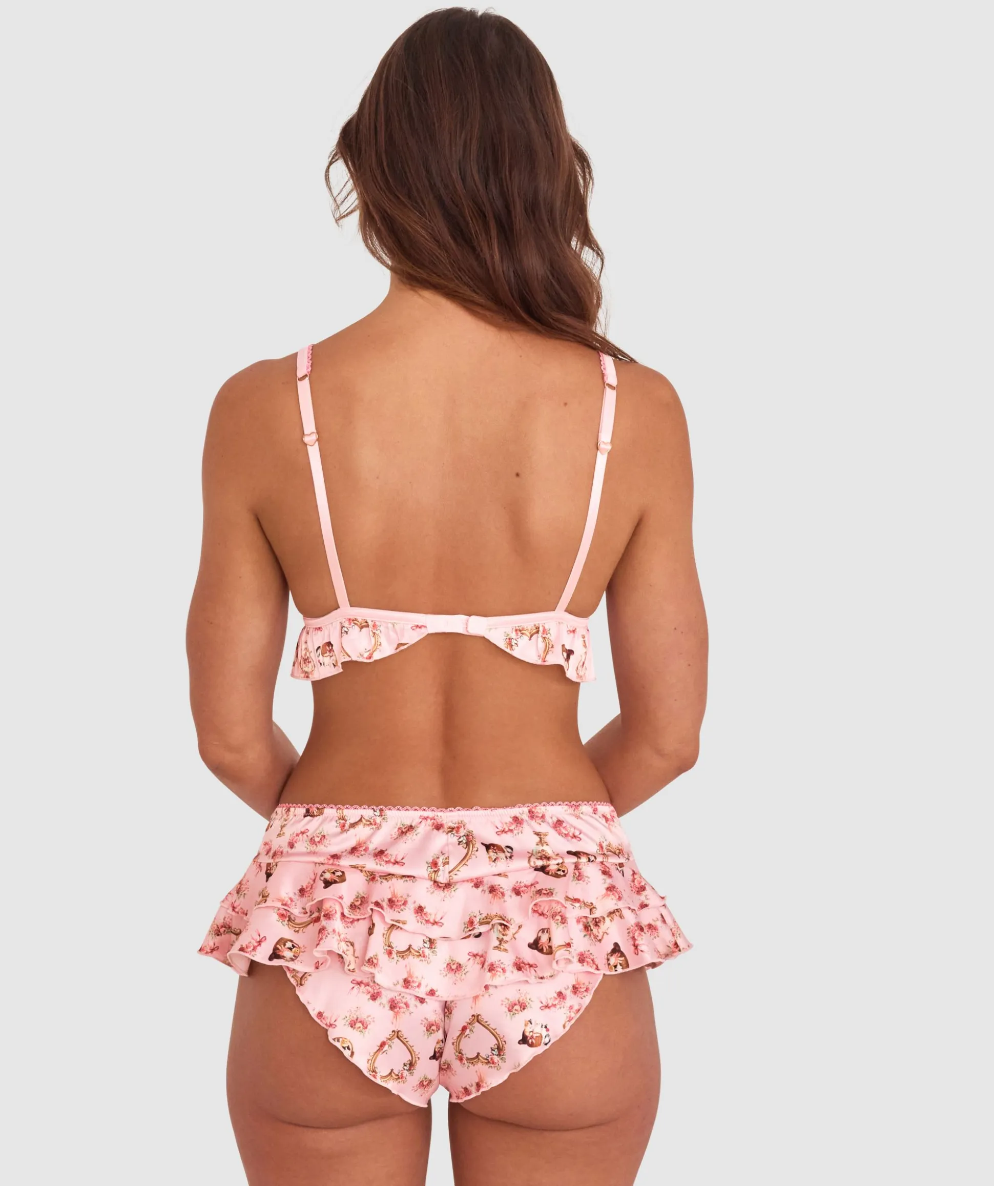 Enchanted A Purr-Fect Promise Bralette - Multi Colour/Print