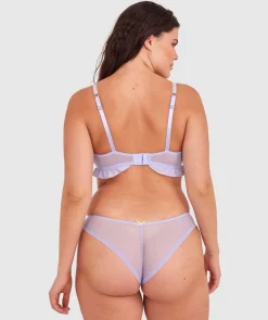 Enchanted Be My Bow Bra - Lavender