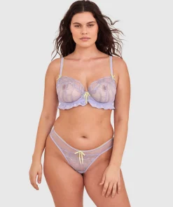 Enchanted Be My Bow Bra - Lavender