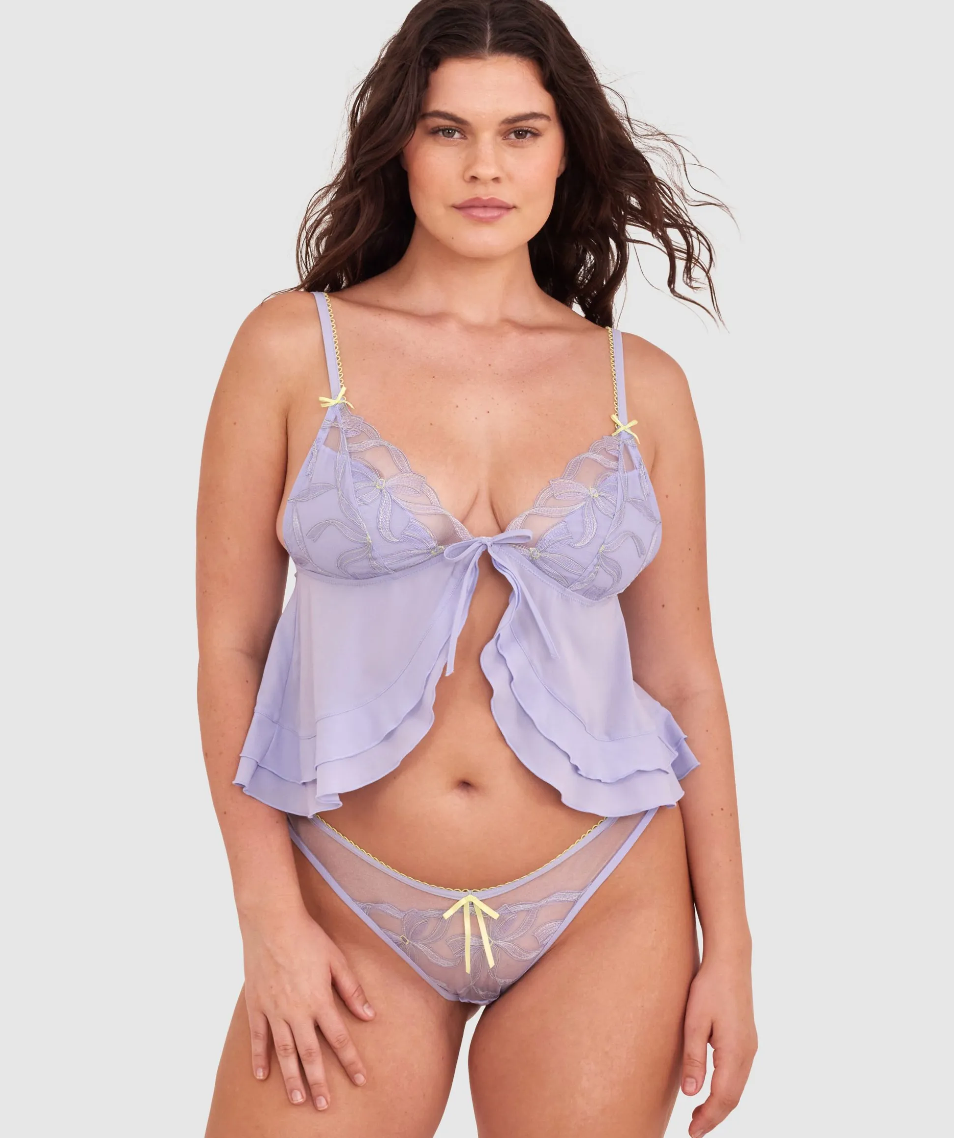 Enchanted Be My Bow Cami - Lavender