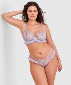 Enchanted Be My Bow High Leg String - Lavender