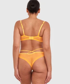 Enchanted Dreaming Of You Brazilian Knicker - Light Orange