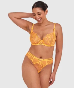 Enchanted Dreaming Of You Unlined Bra - Light Orange