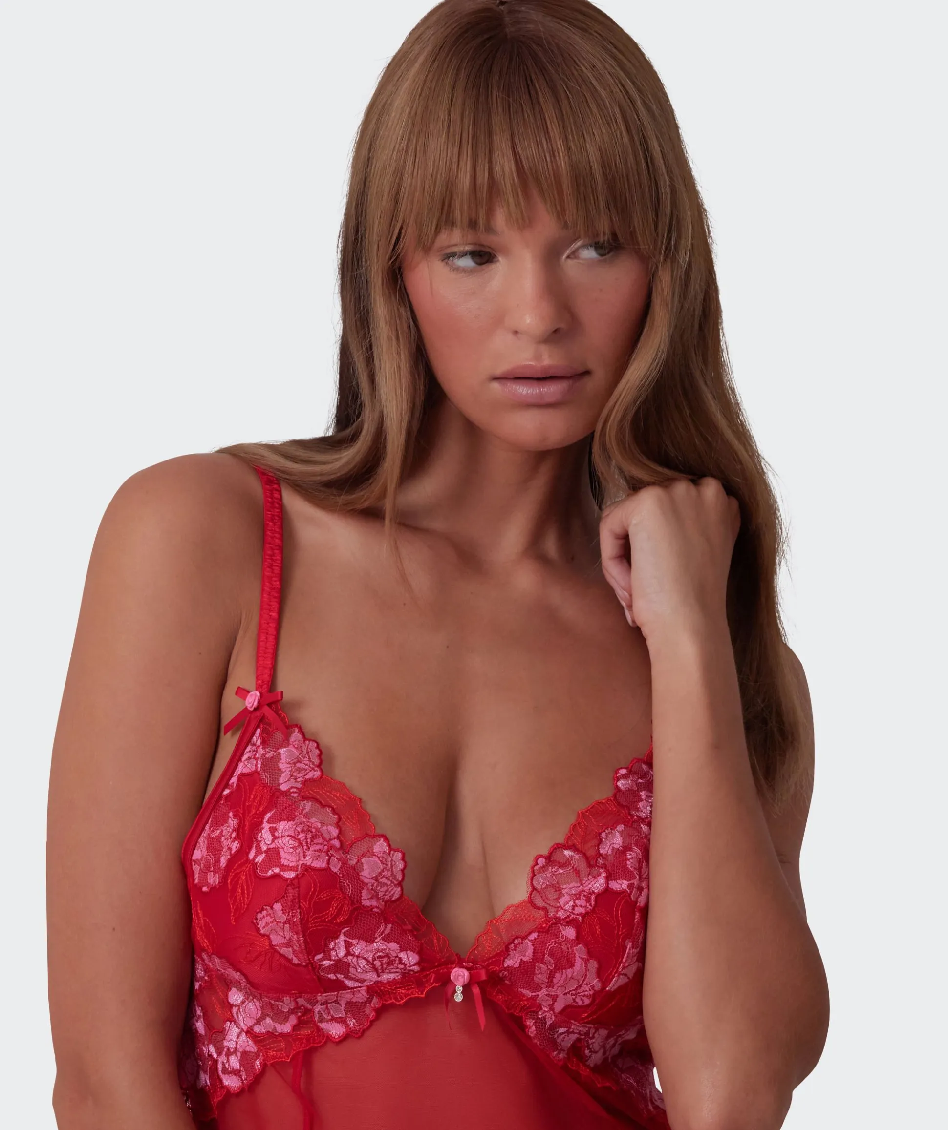 Enchanted Everlasting Babydoll - Red