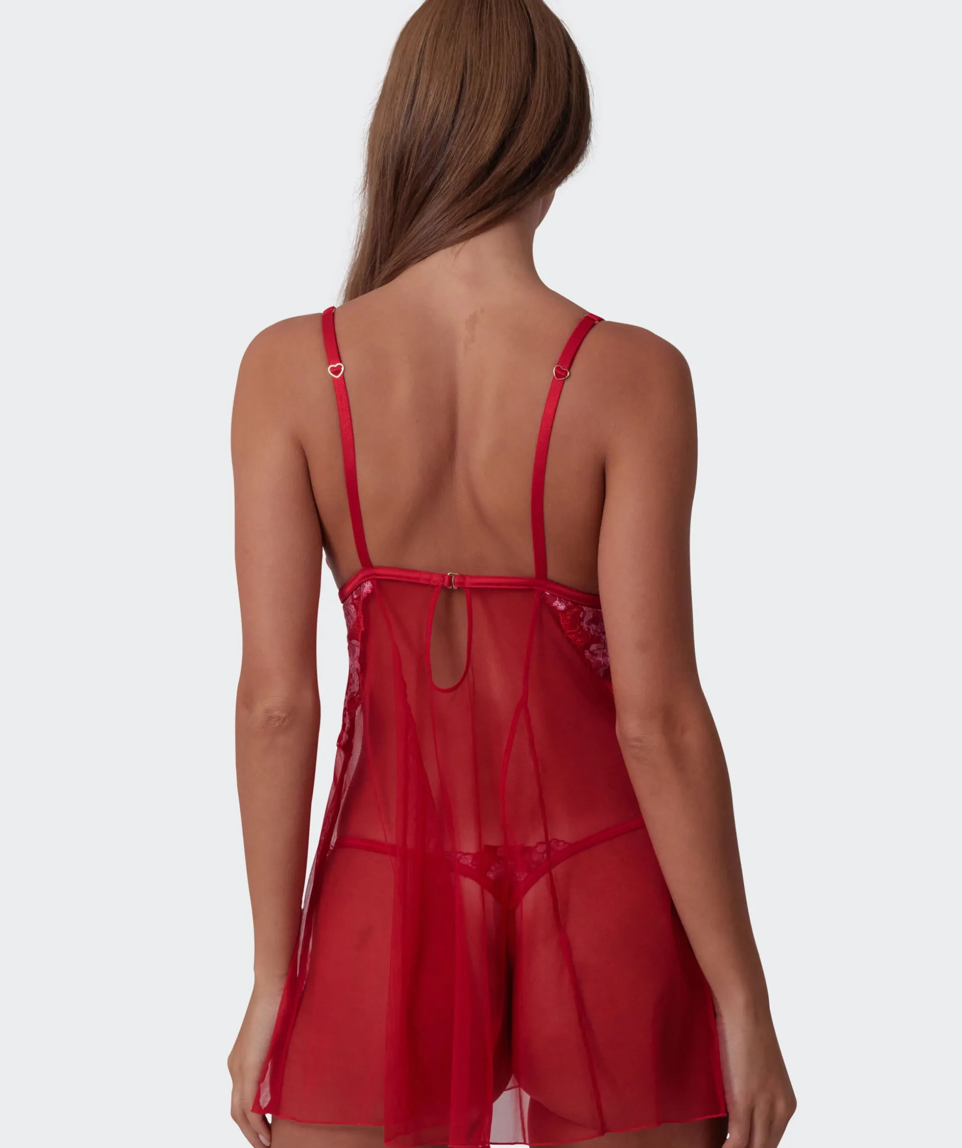 Enchanted Everlasting Babydoll - Red