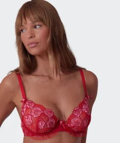 Enchanted Everlasting Unlined Bra - Red