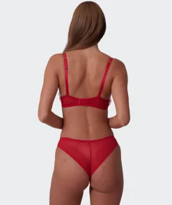 Enchanted Everlasting Unlined Bra - Red