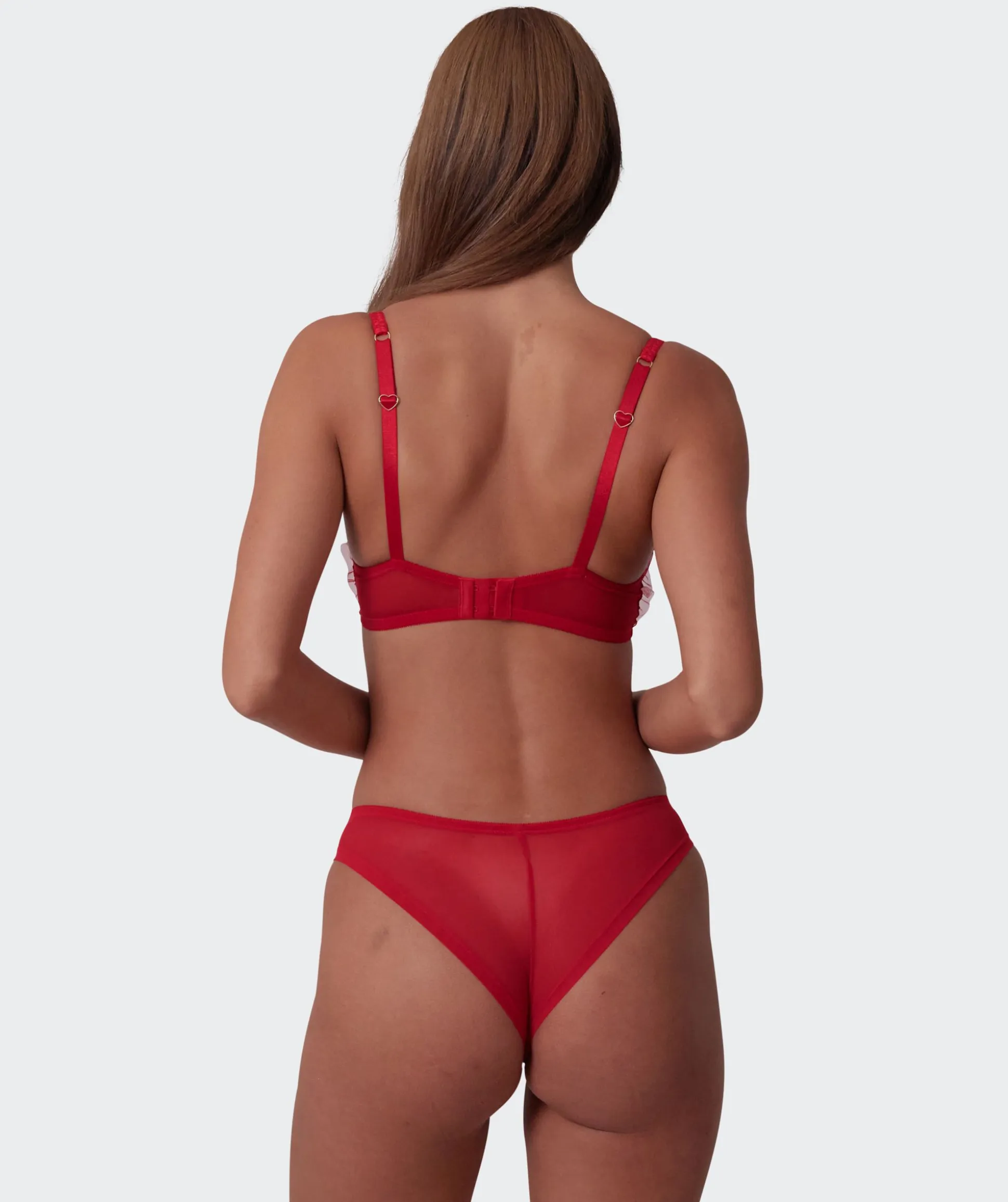 Enchanted Everlasting Unlined Bra - Red