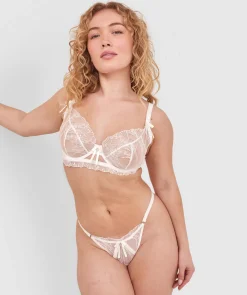 Enchanted Fonda High Leg String - Ivory