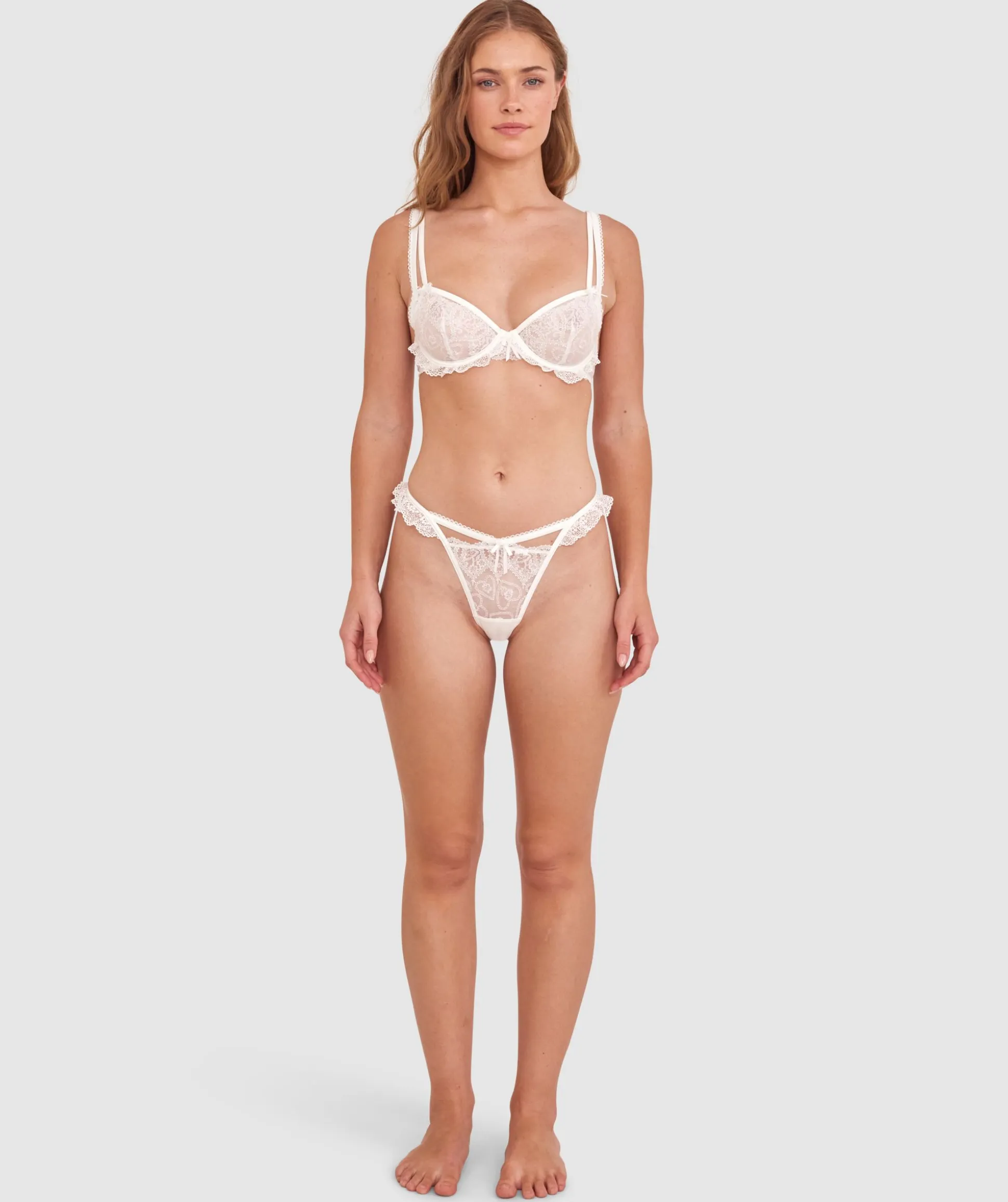 Enchanted Heartthrob Bra - Ivory