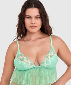 Enchanted Kinko Cami-Mint Green