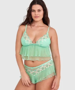Enchanted Kinko French Knicker-Mint Green