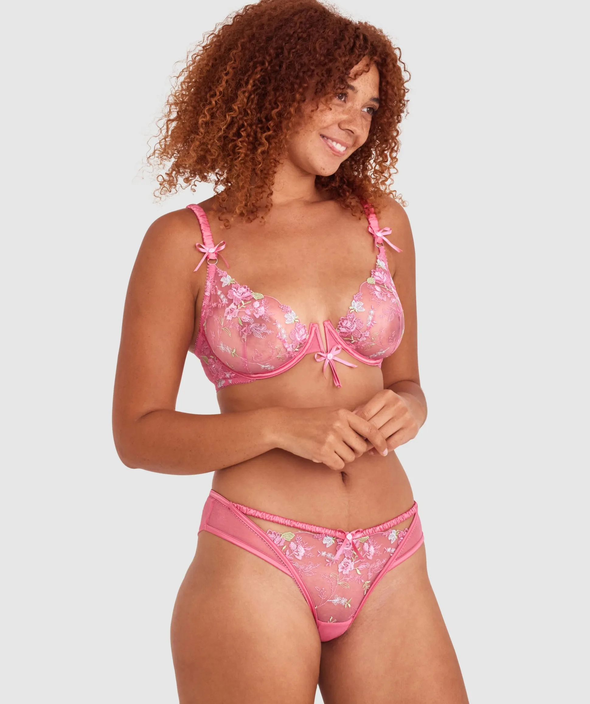 Enchanted Love Like This Unlined Bra - Pink