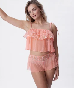 Enchanted Luna Drift French Knicker - Light Coral