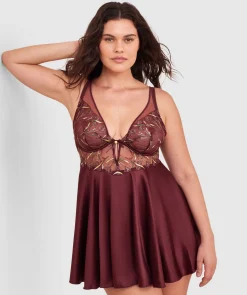 Enchanted Morena Delight Babydoll - Berry