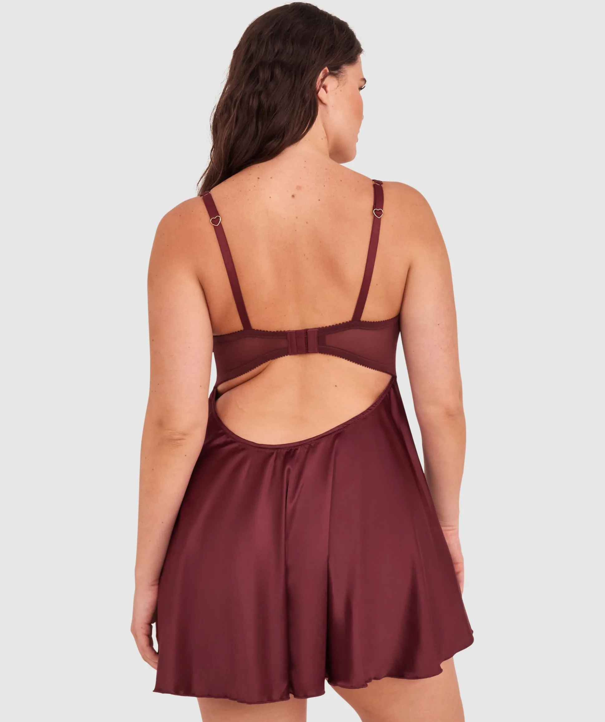 Enchanted Morena Delight Babydoll - Berry