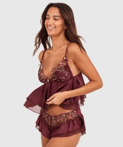 Enchanted Morena French Knicker - Berry