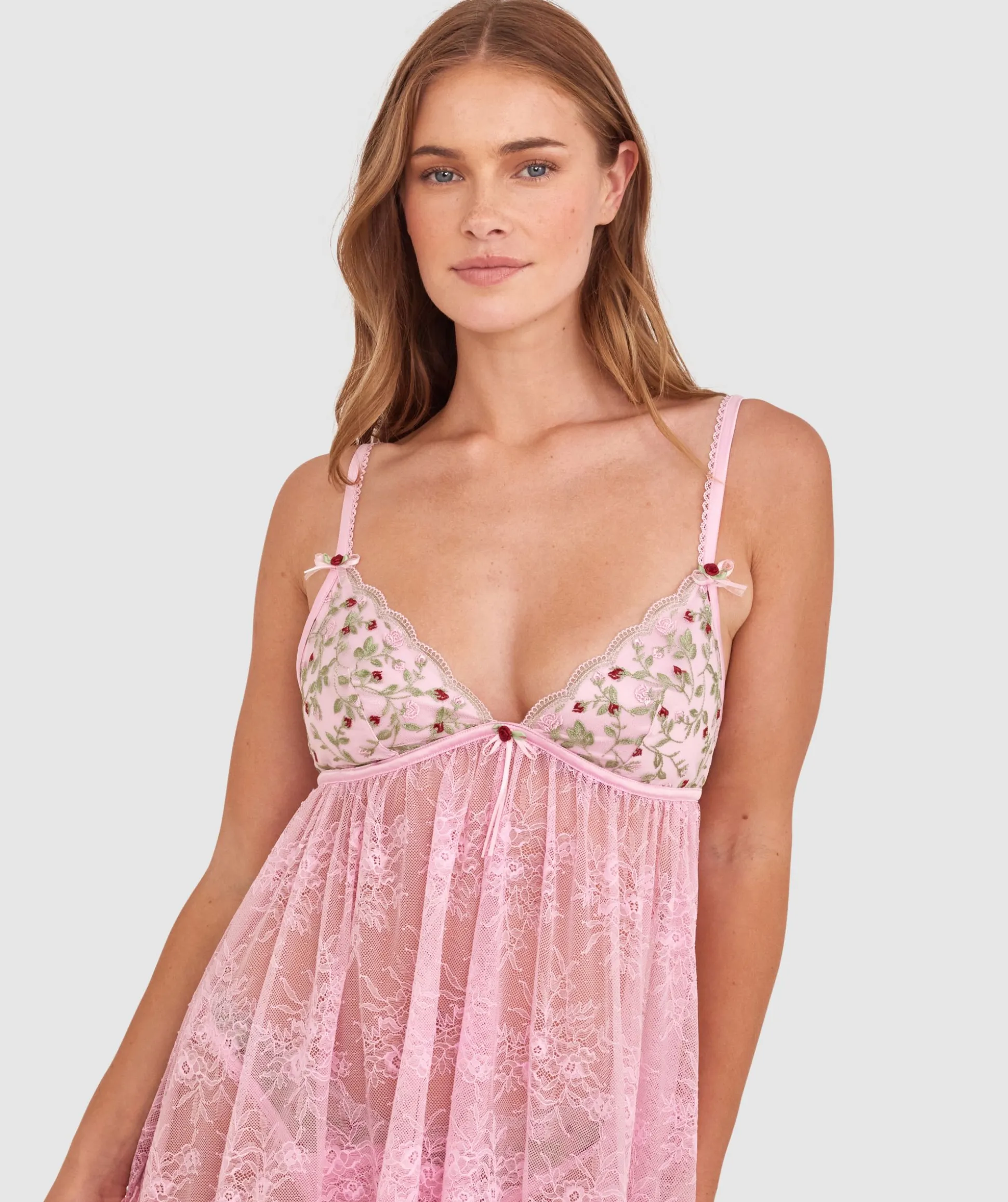 Enchanted Willow Babydoll - Pink