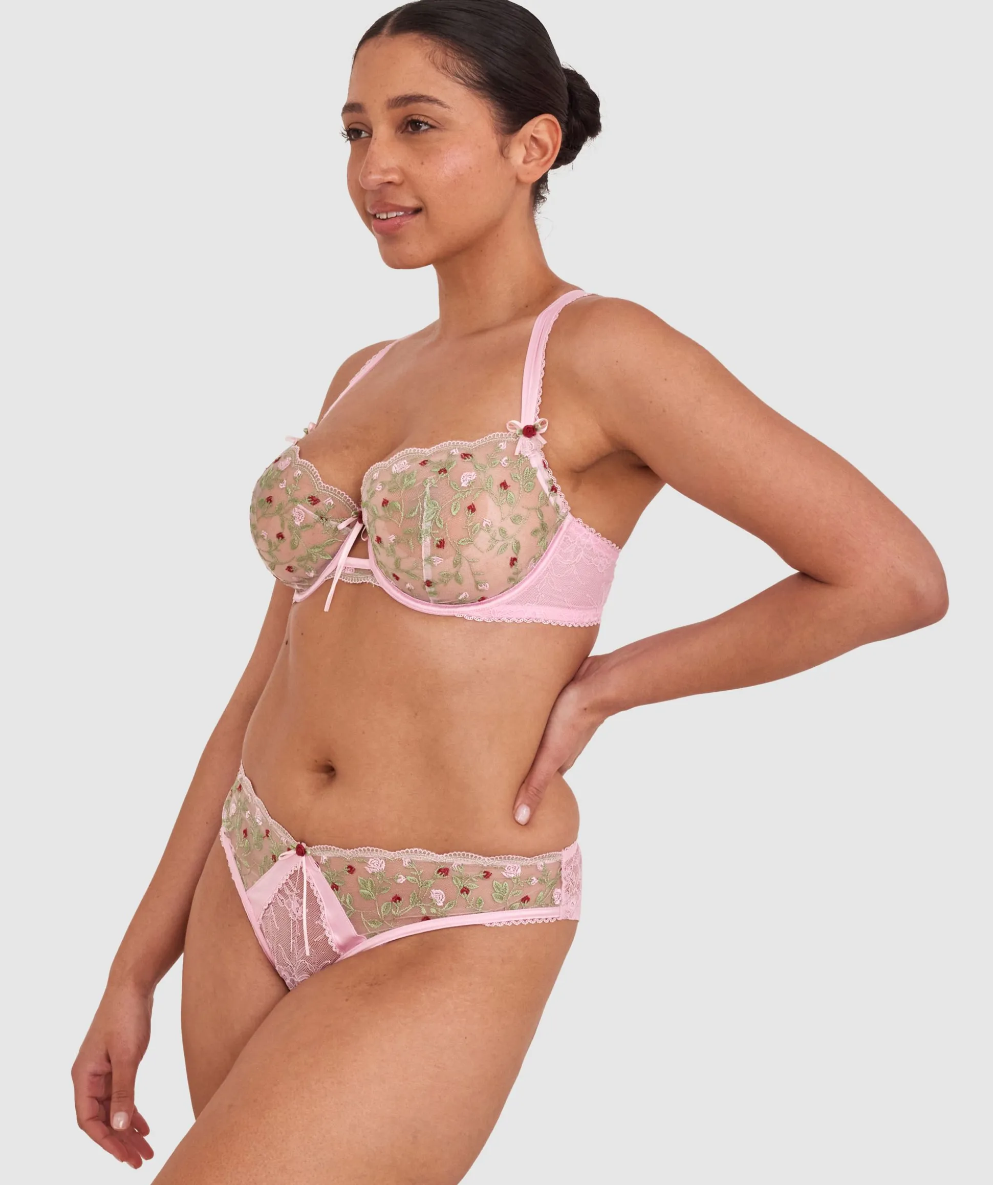 Enchanted Willow Bra - Pink