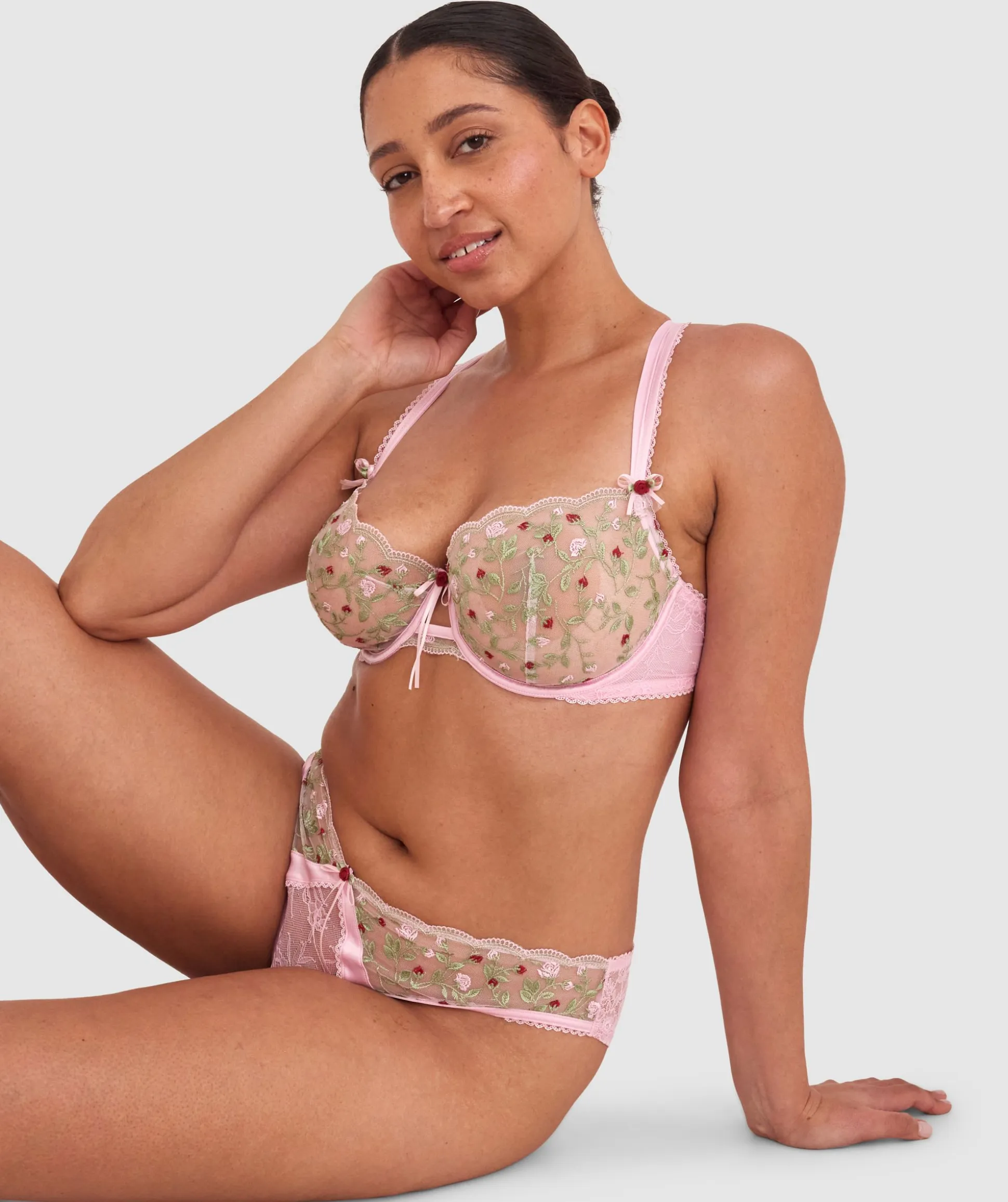 Enchanted Willow Bra - Pink