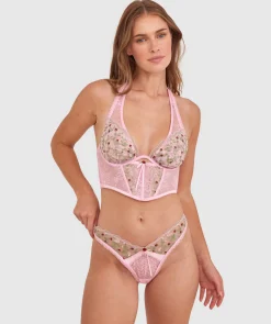 Enchanted Willow Delight Corset - Pink