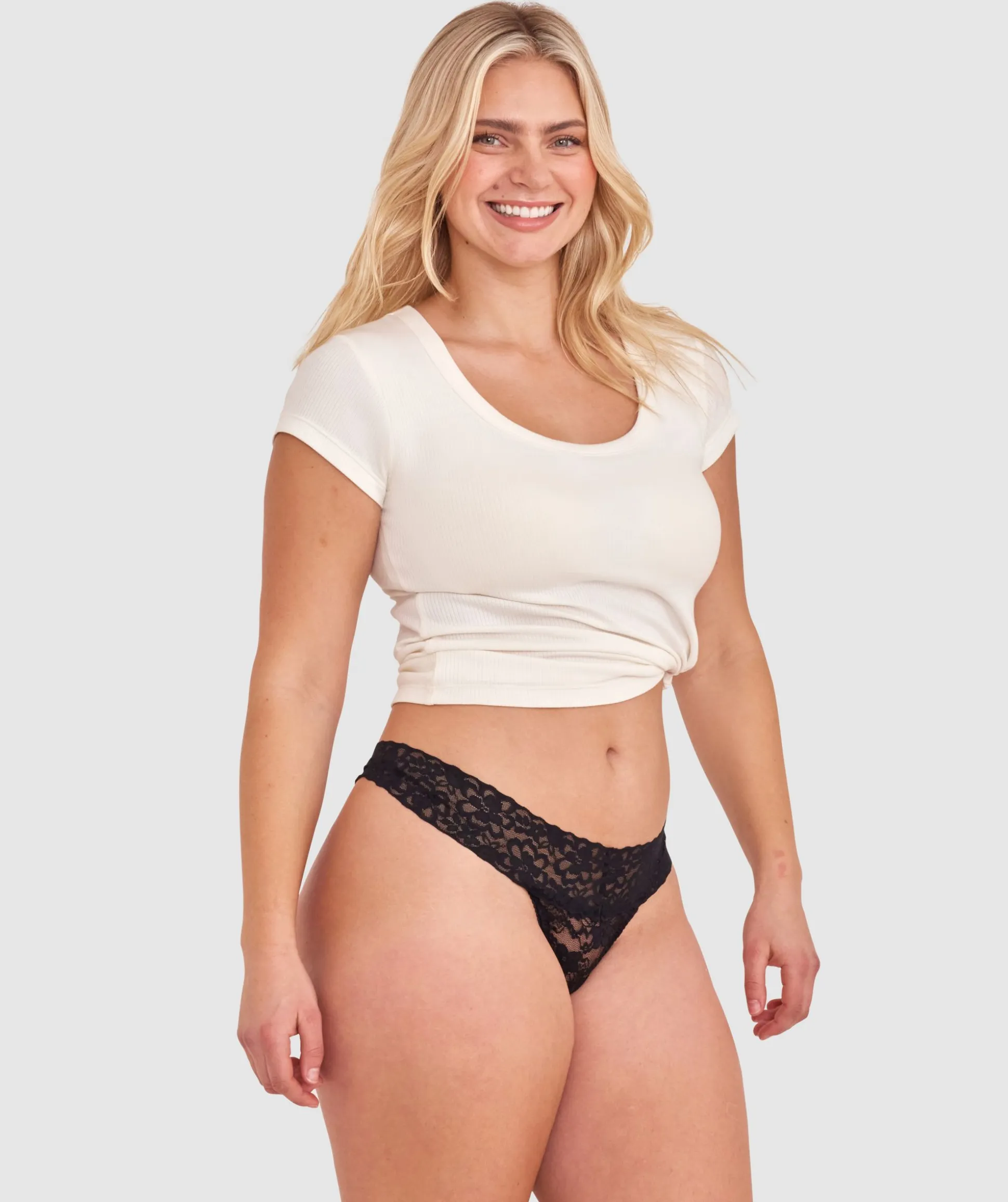 Eva G String - Black