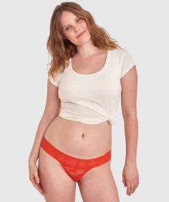 Eva G String - Red