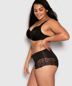 Faith Full Shortie - Black
