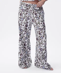 Flora Long Pant - Print Floral