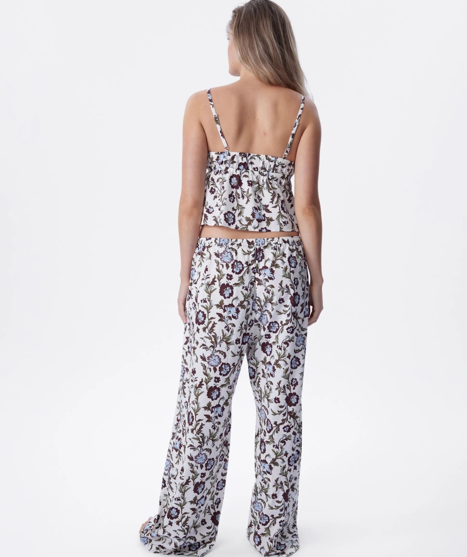Flora Long Pant - Print Floral
