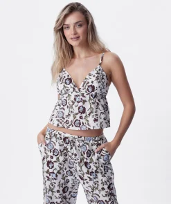 Flora Long Pant - Print Floral