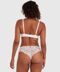 Floriane Brazilian Knicker - Ivory