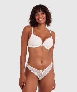 Floriane G String - Ivory
