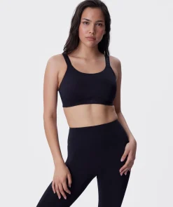 FPA Sports Crop Top Bra - Black