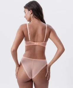 Frankie Brazilian Knicker - Light Coral