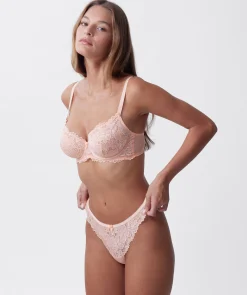 Frankie G String - Light Coral