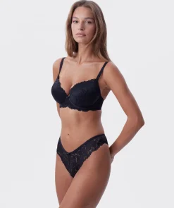 Frankie Lightly Lined Bra - Black