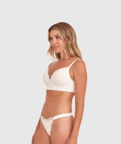 Freya Longline Push Up Wirefree Bra - Ivory