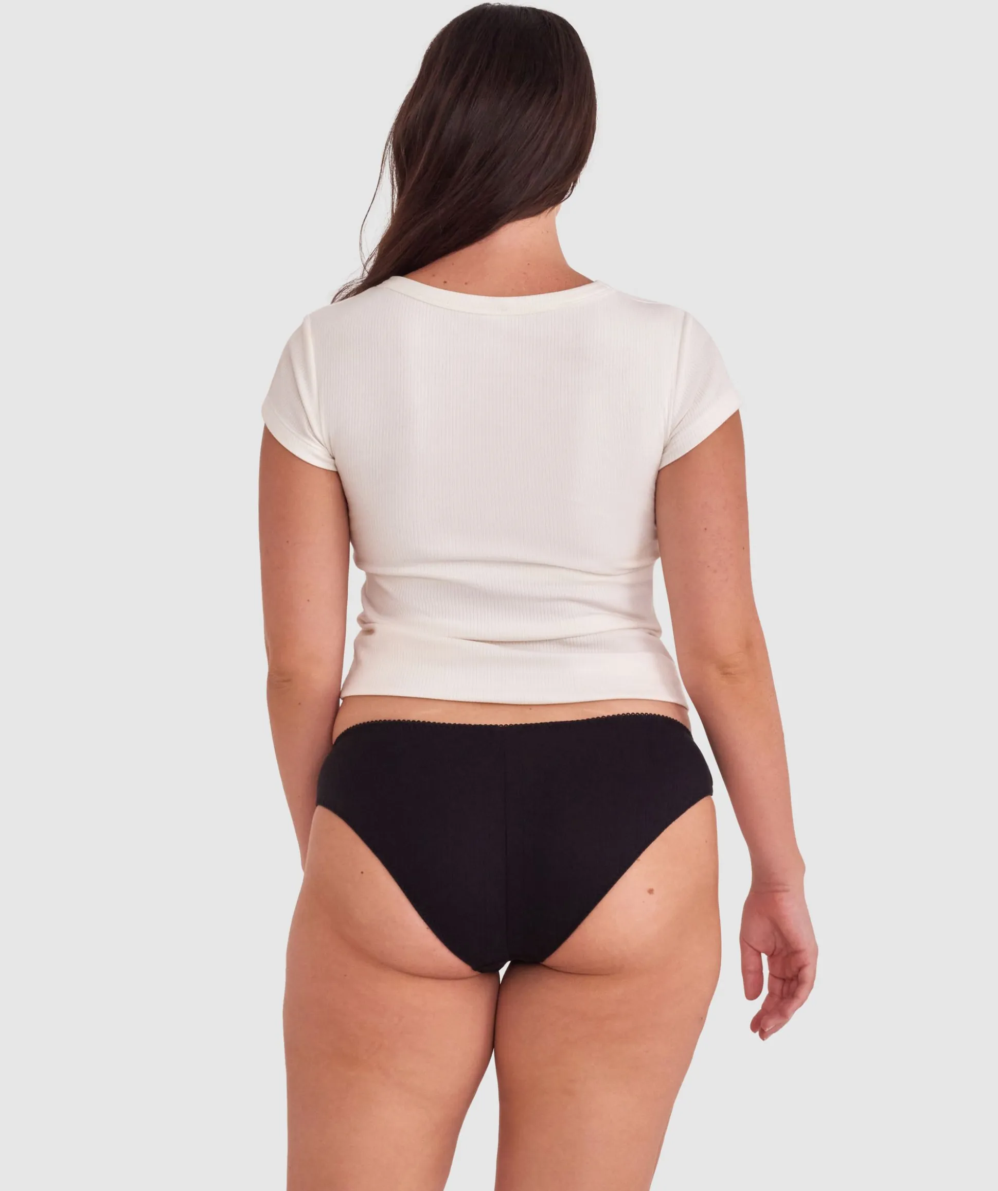 Georgia Brazilian Knicker - Black