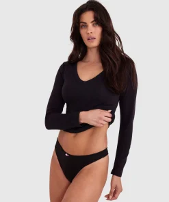 Georgia G String - Black