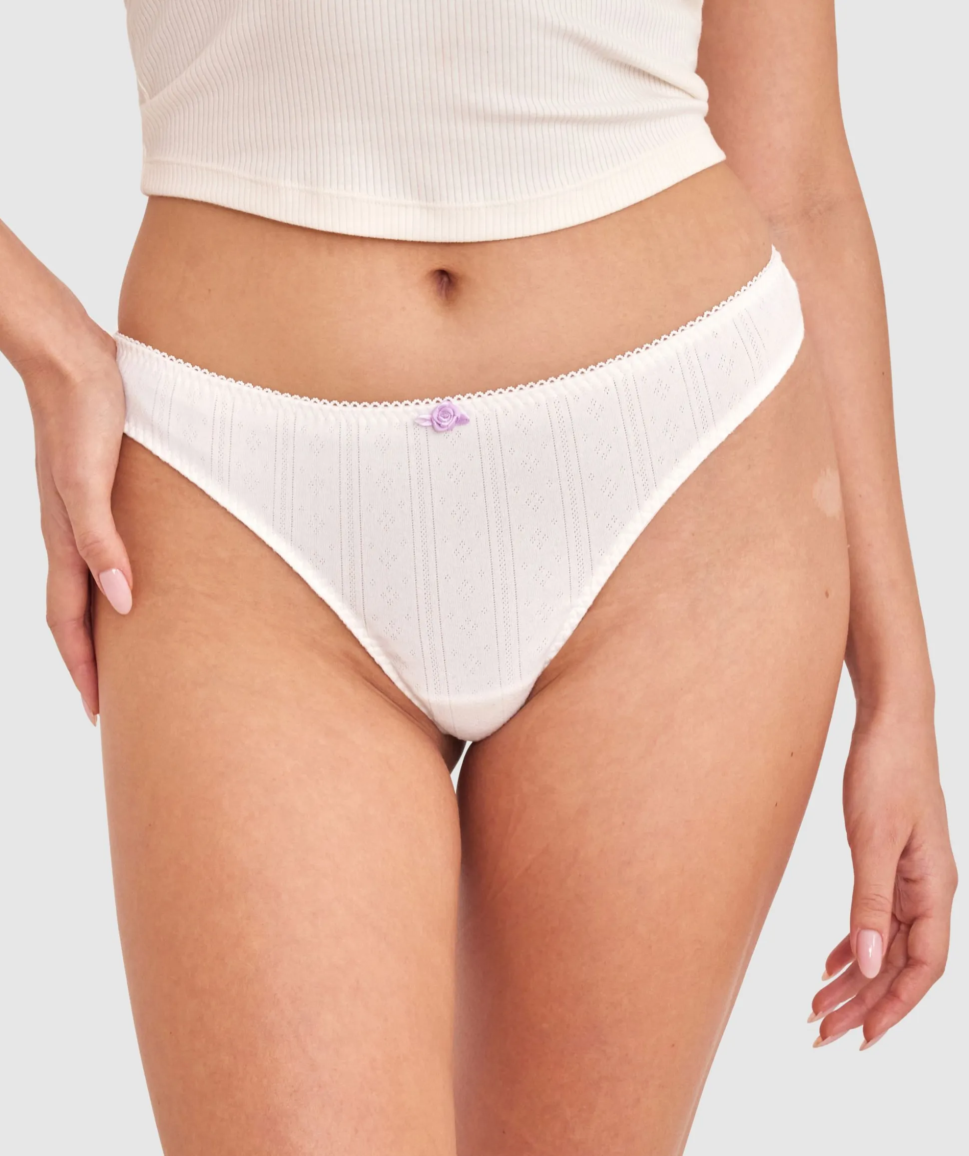 Georgia G String - Ivory
