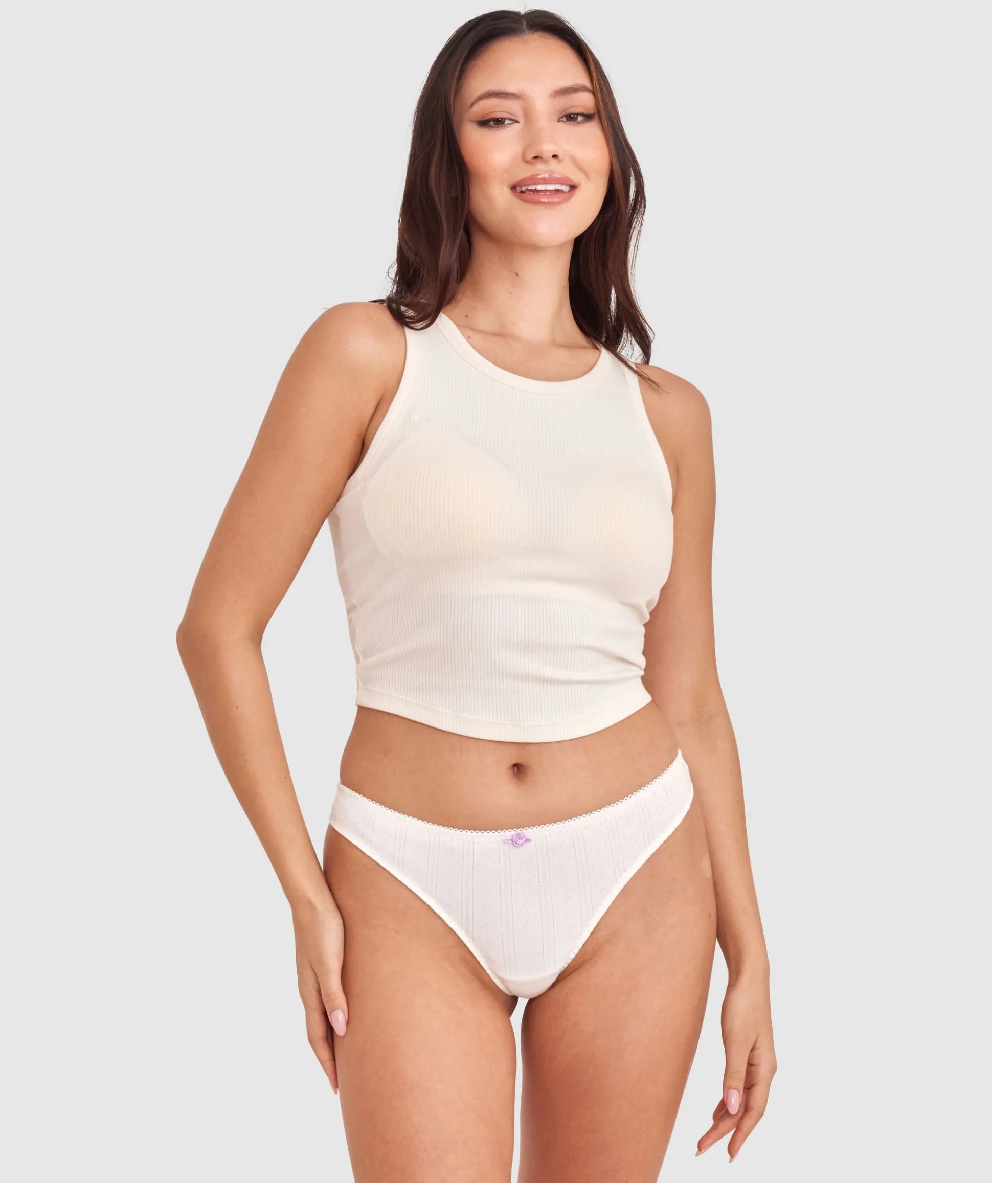 Georgia G String - Ivory